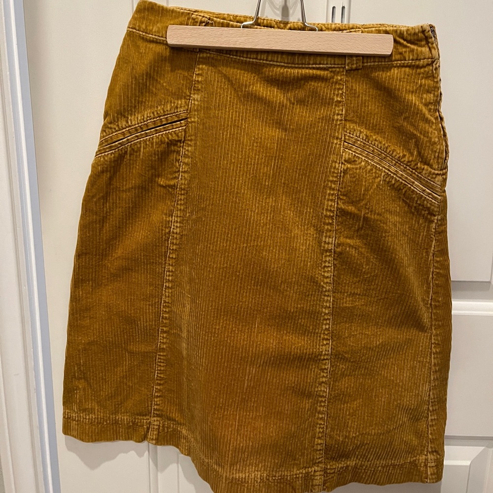 United Colors Of Benetton Golden A-Line Skirt